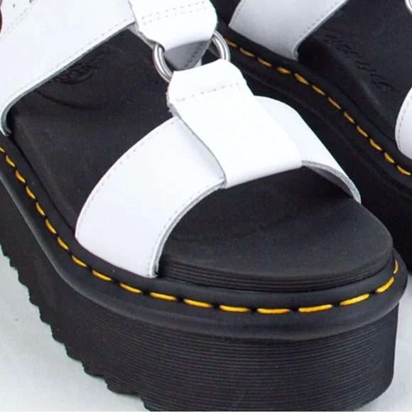 NWT Dr. Martens × FRANCIS LEATHER STRAP SANDALS, Sz 7 - Picture 9 of 10